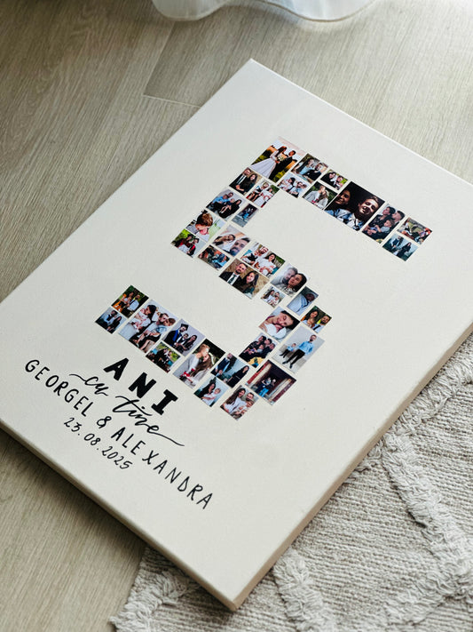 Photo frame - 5 years anniversary marriage